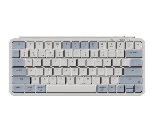 Keychron B1 Pro K11 Ultra-Slim Wireless Keyboard Retro Blue - 1507456 - zdjęcie